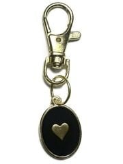 ARCHÌASTUDIO LOVE SİYAH KALP CHARM